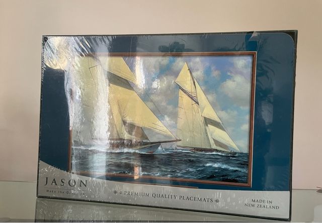 4 sottopiatti Jason “On The Wind” incellofanato