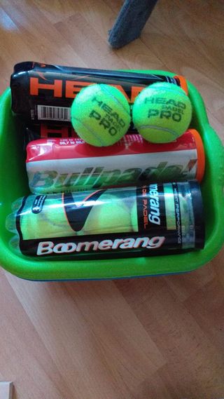 Pelotas padel usadas 15 unidades