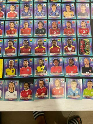 Lote de Cromos Mundial Qatar 2022