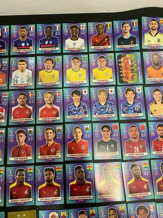 Lote de Cromos Mundial Qatar 2022