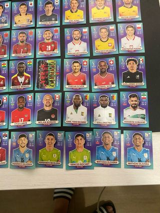 Lote de Cromos Mundial Qatar 2022