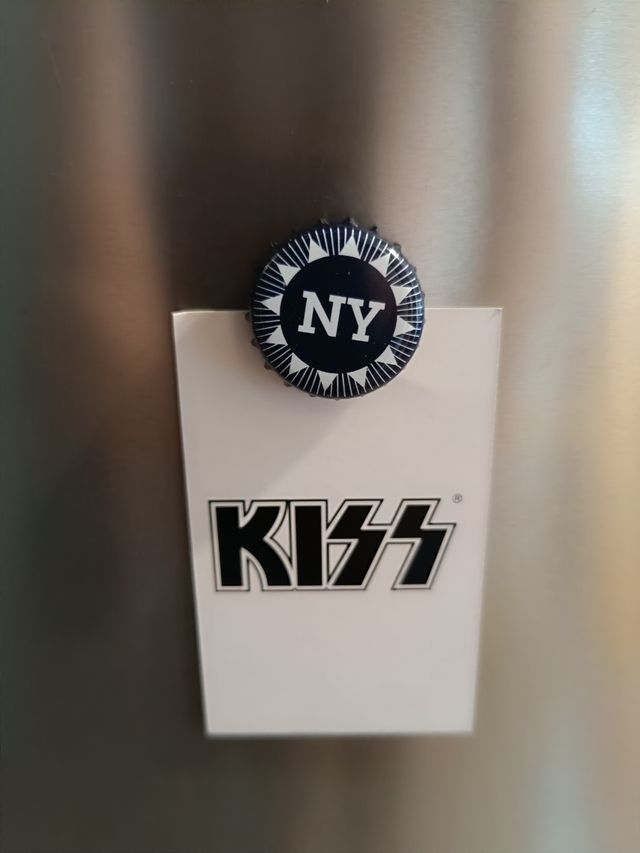 Imán chapa cerveza New Yorker