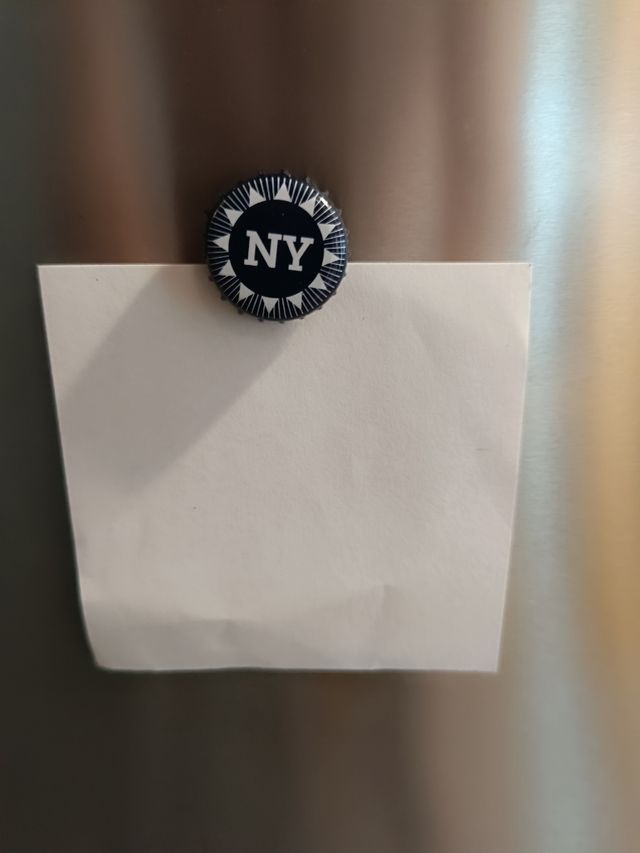 Imán chapa cerveza New Yorker