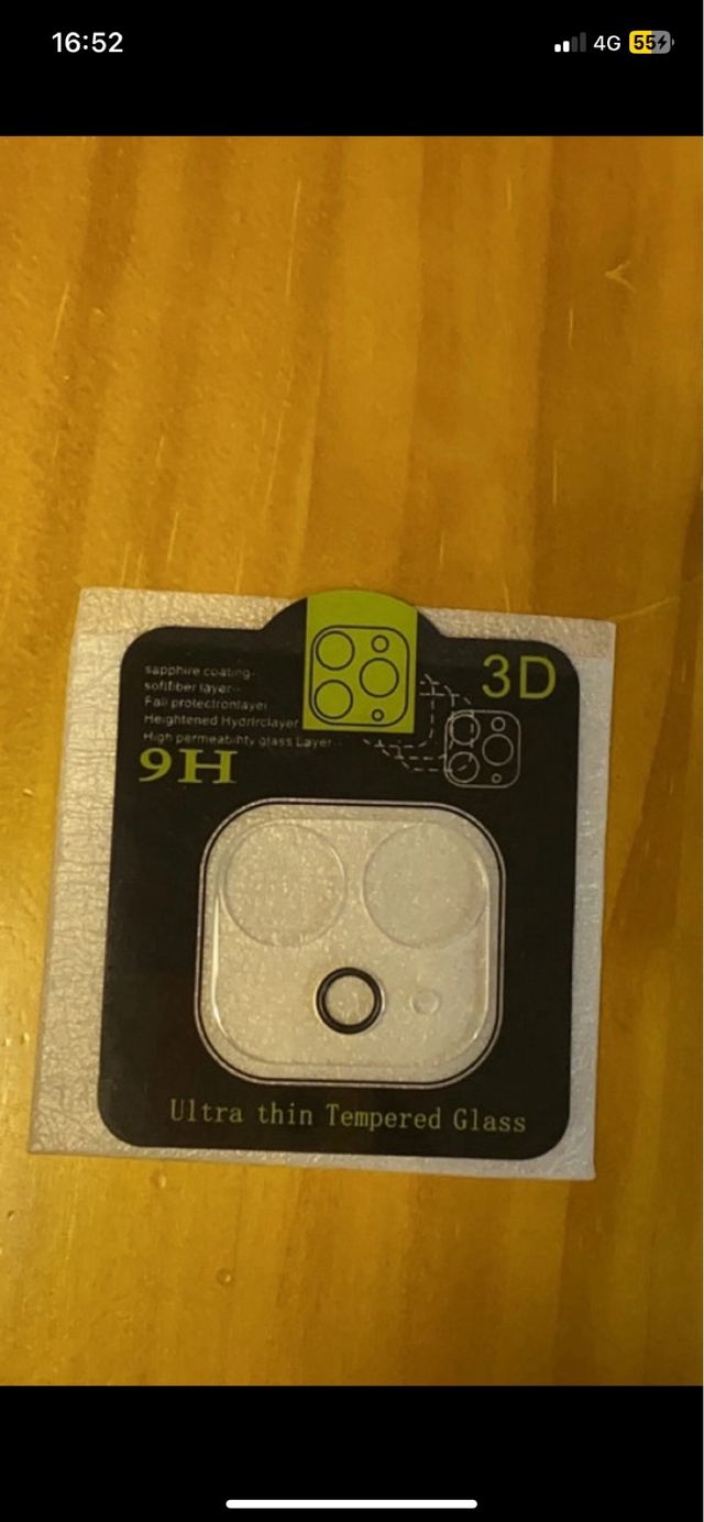 Protector camara iphone