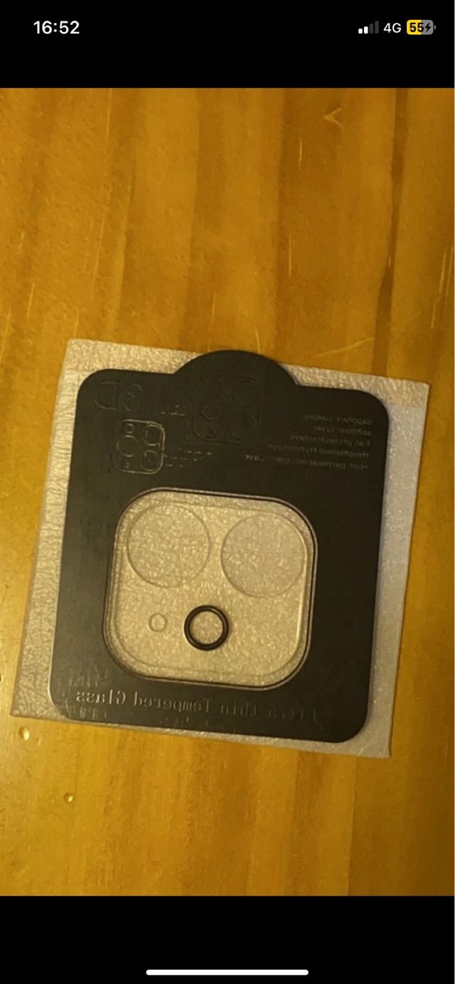 Protector camara iphone