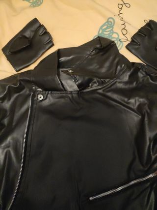 Disfraz chaqueta rokera 