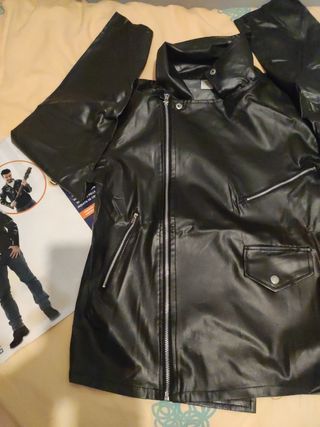 Disfraz chaqueta rokera 
