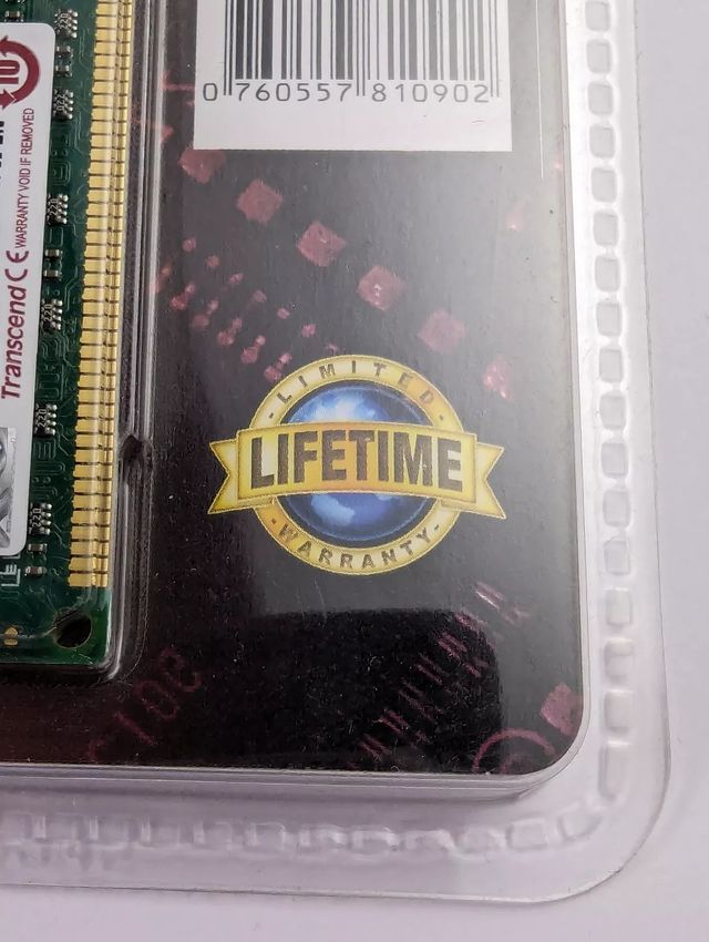 Memoria Transcend DDR2 U-DIMM 2GB Taiwán