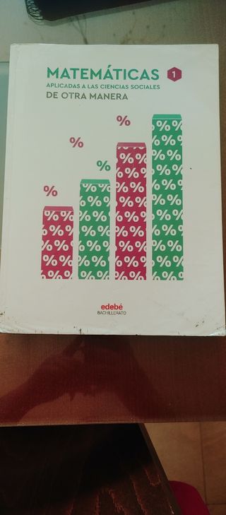 Libros de primero y segundo de bachillerato. 