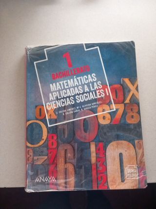 Libro Matemáticas 1°bachillerato