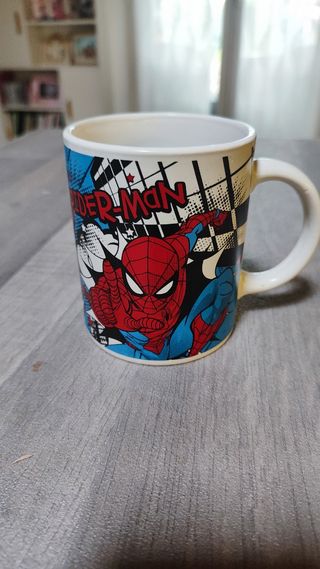 Tazza spiderman con tovaglietta