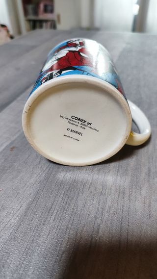 Tazza spiderman con tovaglietta