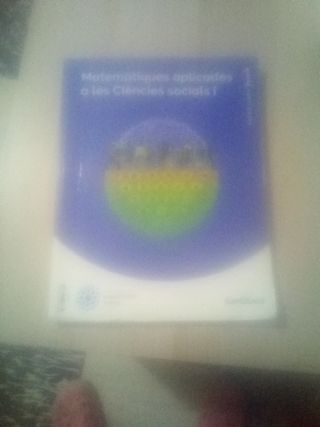 Libro matemáticas 1 bachiller