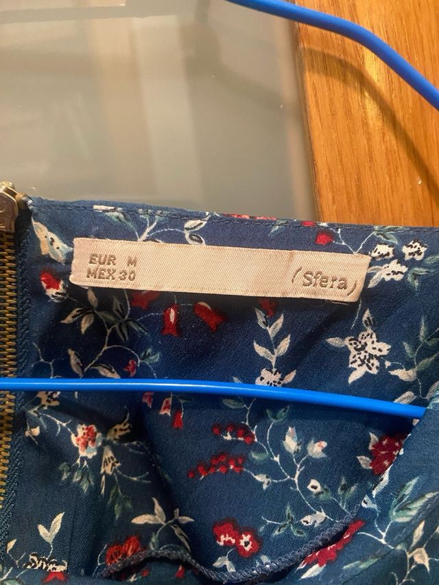 Vestido estampado flores