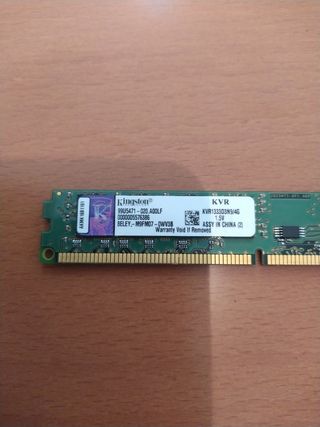 Memoria RAM Kingston KVR 4G