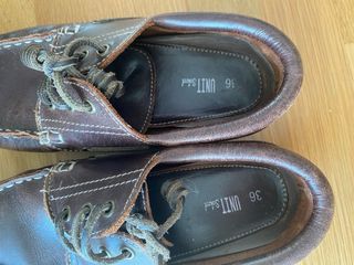Náuticos piel talla 36