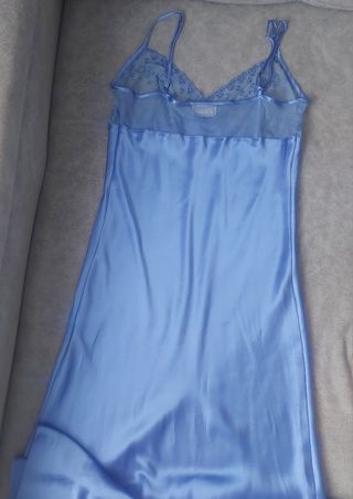 Camisón Etam largo color azul