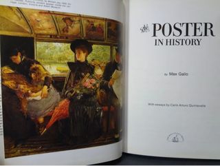 Libro "The poster in history" Historia de la publi