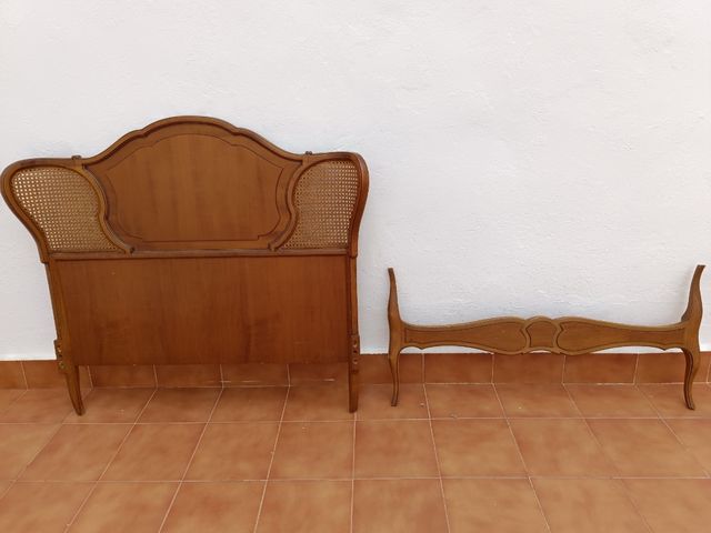 Cabezal cama antigua cama 105
