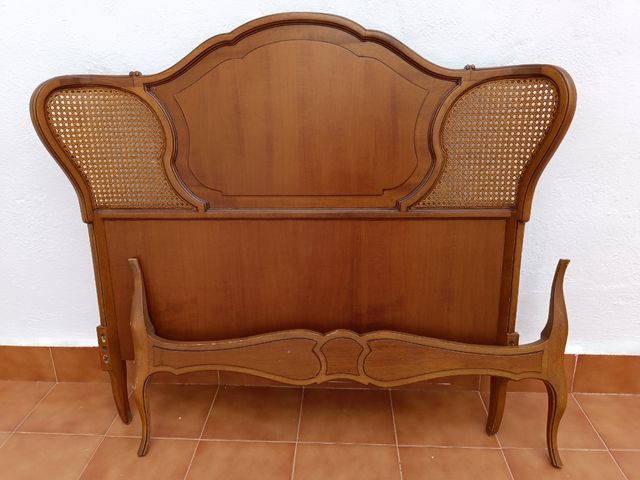 Cabezal cama antigua cama 105