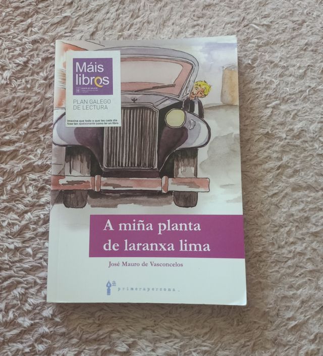 Libro A miña planta de laranxa lima