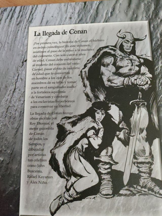 ENVÍO La saga de Conan la llegada cómic