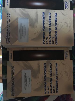 Material oposiciones