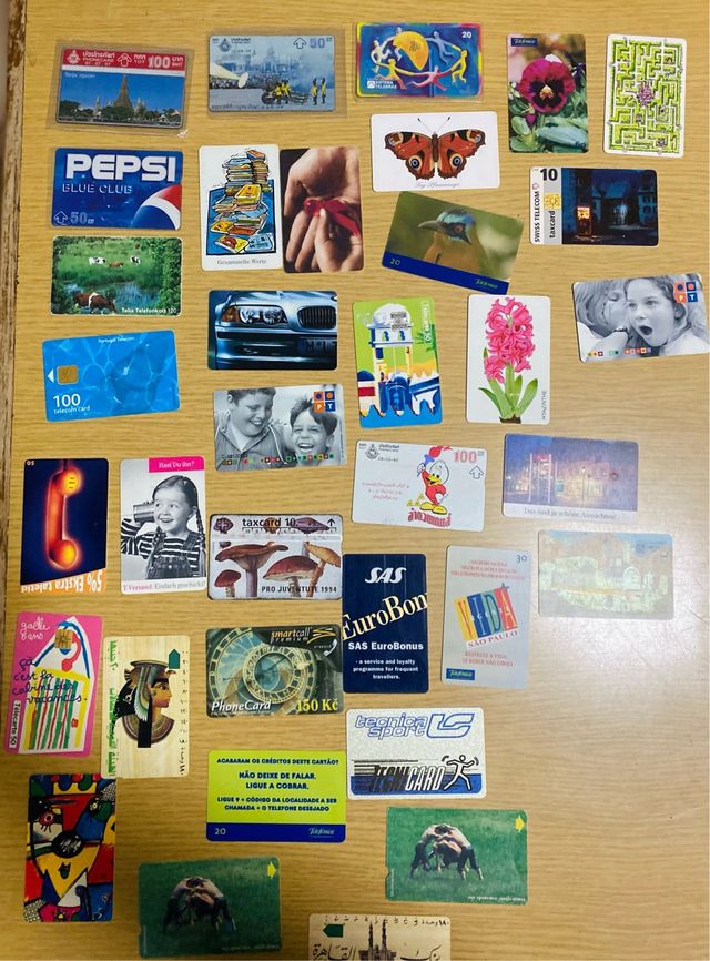 Schede Telefoniche Estere da Collezione