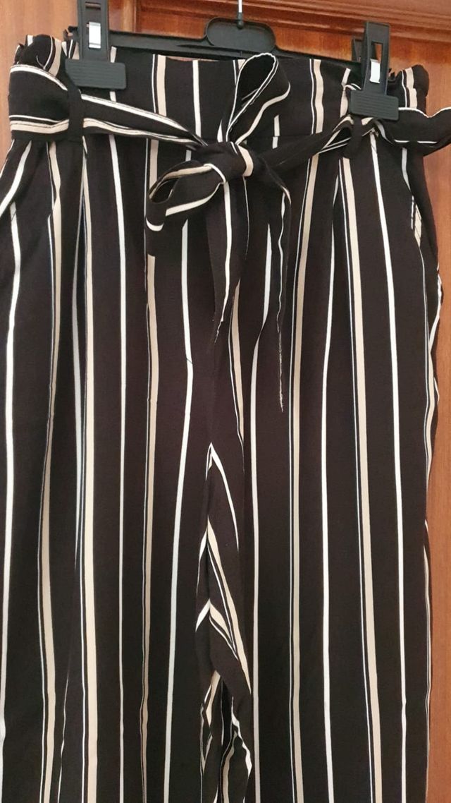 Pantalón Chica Rayas H&M
