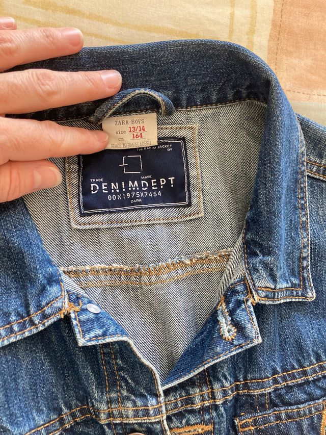 Cazadora vaquera Zara 13/14 años