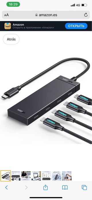 Hub USB C 3.2 Gen 2 UGREEN da 10 Gbps