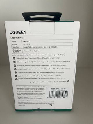 Hub USB C 3.2 Gen 2 UGREEN da 10 Gbps