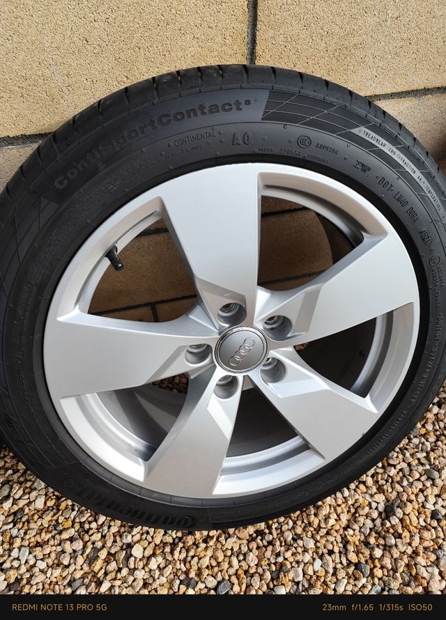 Llantas Audi 17" con neumaticos 225/50 R17