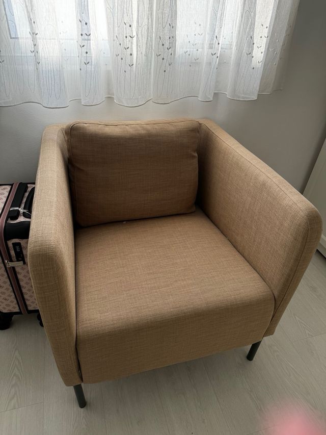 Sillon ekerö ikea beige 