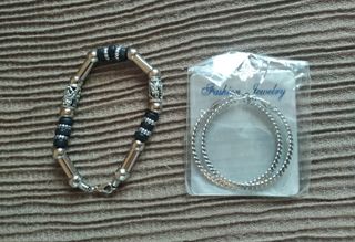 pulsera y pendientes