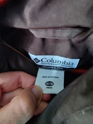 Chaqueton de plumas columbia talla S