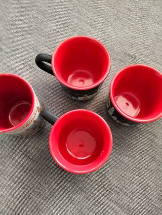 4 tazze da caffè -latte