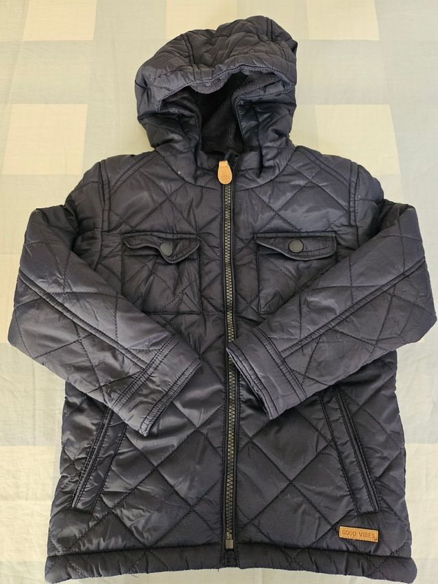 Plumas azul talla 4/5 niños