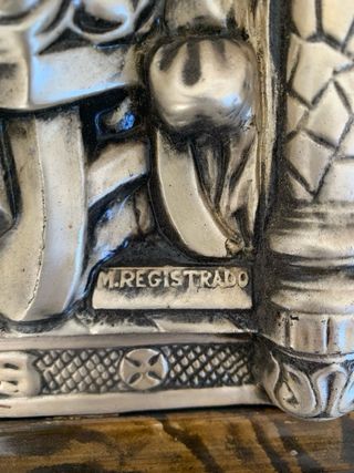 Cuadro ultima cena chapa