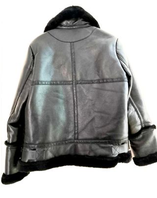 Chaqueta piel sintética