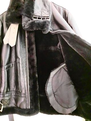 Chaqueta piel sintética