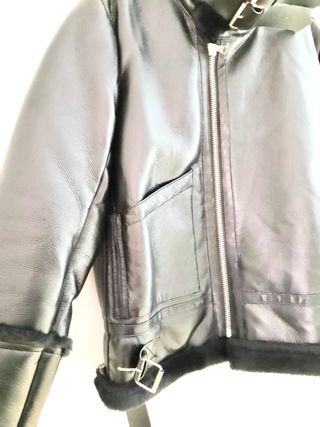 Chaqueta piel sintética