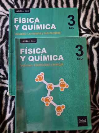Física y Química 3 ESO. Editorial Oxford.
