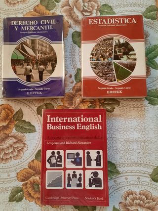 3 Libros FP ADMINISTRATIVO de 1984