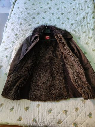 Chaqueta Miss Sixty marrón forrada con piel