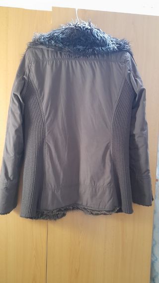 Chaqueta Miss Sixty marrón forrada con piel
