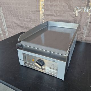 🏰CM✜ Plancha 30 cm Acero Eléctrica 