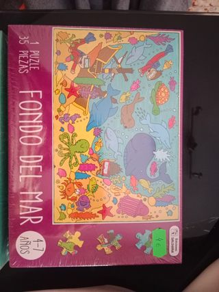 Puzzle infantil  animales 4-7 años