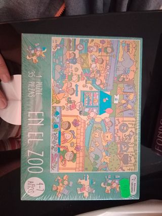 Puzzle infantil  animales 4-7 años