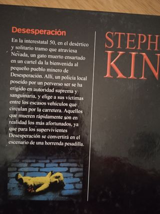 Stephen King Desesperación 